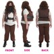 image 5 of Magical Groundskeeper Costume Brown | XL