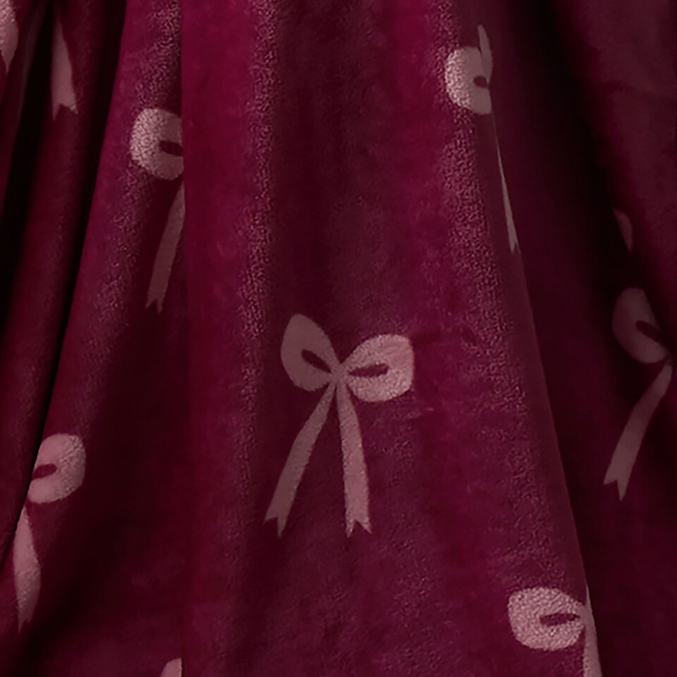 image 1 of Fusion Bows Throw Berry