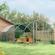 image 8 of PawHut Wooden Chicken Coop, Poultry Cage with Nesting Boxes, Tray, Yellow