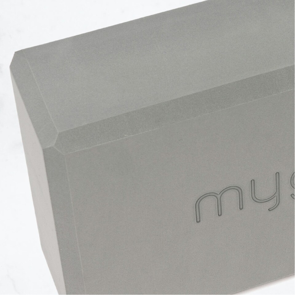 image 1 of Myga Pair of Foam Yoga Blocks - Grey