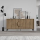 image 2 of Decortie Gora Large Sideboard 180cm Dark Oak Effect