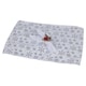 image 2 of 12 Pcs Washable Christmas Placemat & Napkin Ring Set Festive Acorn Berries Decor | Multi | White Silver