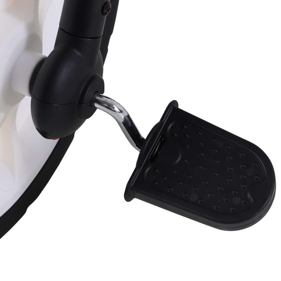 image 1 of HOMCOM 11 Inch Kids Balance Bike Training Pedal Bicycle With Removable Stabilizers EVA Tyres Adjustable Seat Height 2 to 5 Years Gift for Boys Girls Black