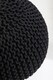 image 3 of Kids Knit Black Pouffe