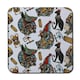 image 1 of Queen Cleopatra. History background (Coaster)