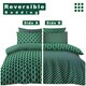 image 7 of Tylan Geometric Printed Duvet Cover Set Reversible Polycotton Beddings Multi | Double
