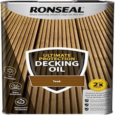 Ronseal Ultimate Protection Decking Oil 5L Teak
