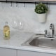 image 9 of Sticky Back Plastic Romeo Matt White Marble Effect Kitchen Self-adhesive Vinyl Wrap for Cupboards, Doors and Worktops 67.5cm x 2m (7 rolls) - d-c-fix
