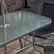 image 8 of 6 Person Garden Furniture Patio Set Table, 6 Chairs & Parasol