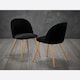 image 2 of Vasey Chairs Black (Pk 2) Black