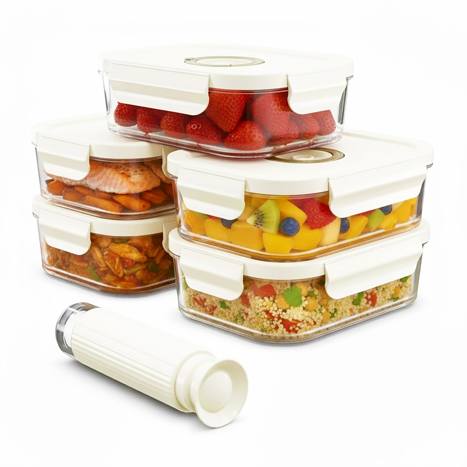 Spares2go - Ripiano in plastica flessibile per insalata e congelatore, 466 x 296 mm, trasparente