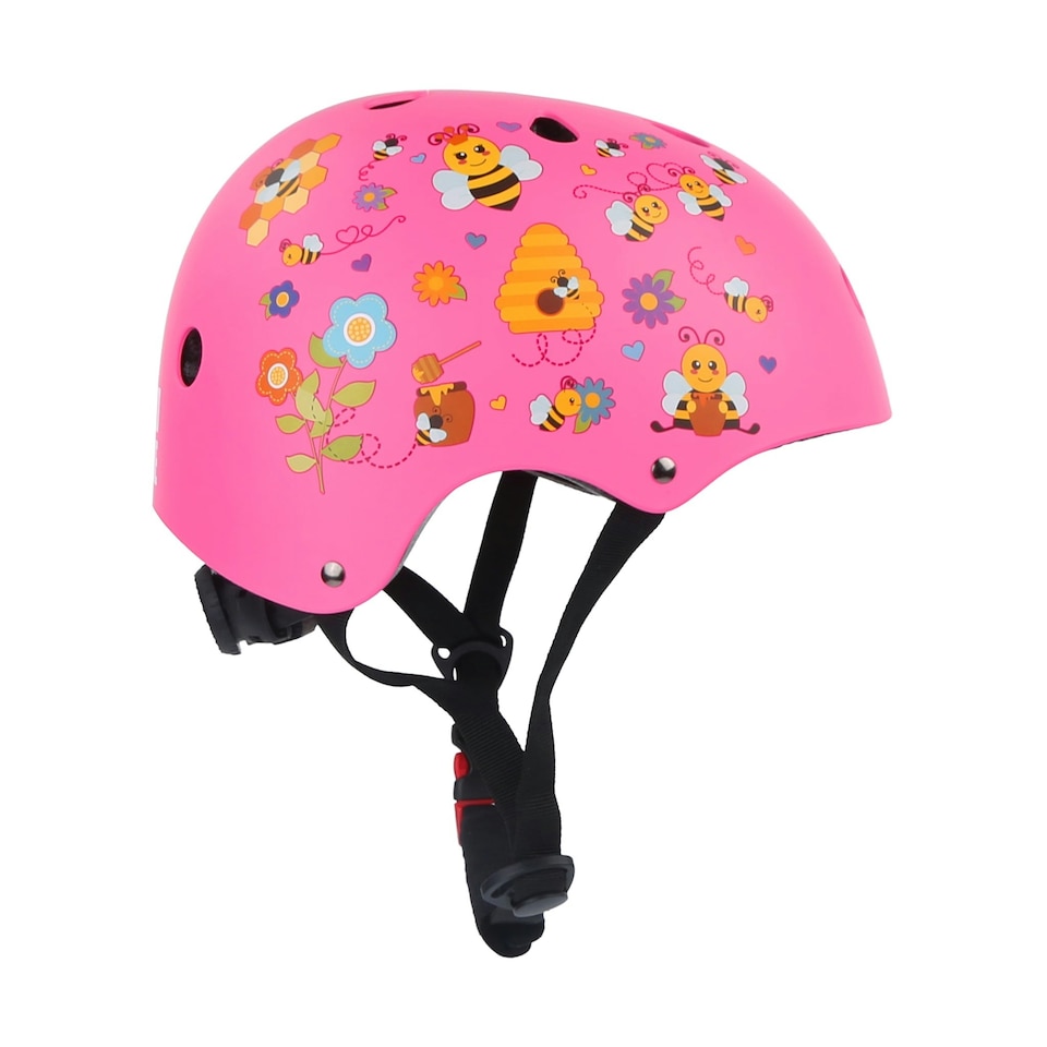 image 1 of BOLDCUBE x Bee Garden Pink - Kids Helmet