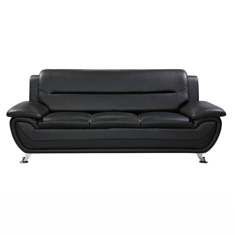 image 1 of Dexter 3 Seat Sofa - Black