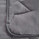 image 3 of OHS Coverless Star Quilted 7.5 Tog Bedding Set, Single - Grey