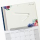 image 2 of 2026 Monthly Memo Board Calendar & Pen Flowers 2 Design