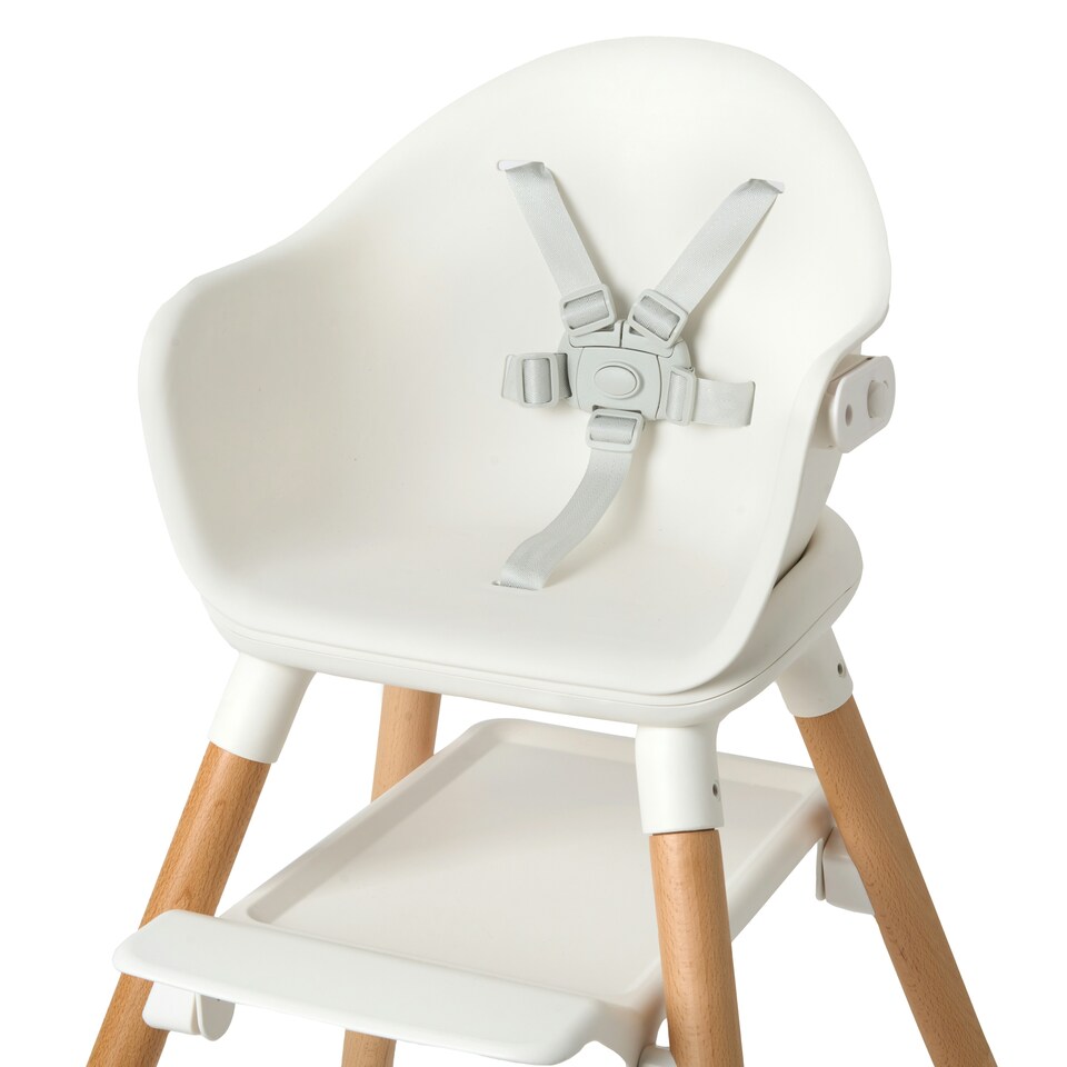 image 1 of Clair de Lune 6-in-1 High Chair - Beige/White