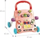 image 4 of Alivio Magical Activity Walker, Baby Walker with Shapes, Sounds, Music, Educational Push Toy for for Babies (Pink)