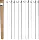image 1 of True Products Heavy Duty Steel Temporary Fencing Pins 8mm x 1250mm Pack of 10 | Grey | Grey | 10