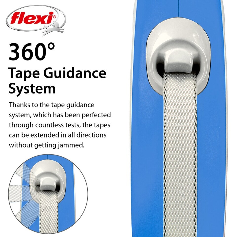 image 1 of Flexi New Comfort Tape S Blue 5m 1-15kg
