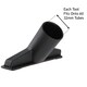 image 7 of SPARES2GO Universal Vacuum Cleaner Mini Tool Rod Kit Telescopic Tube Pipe Set 32mm