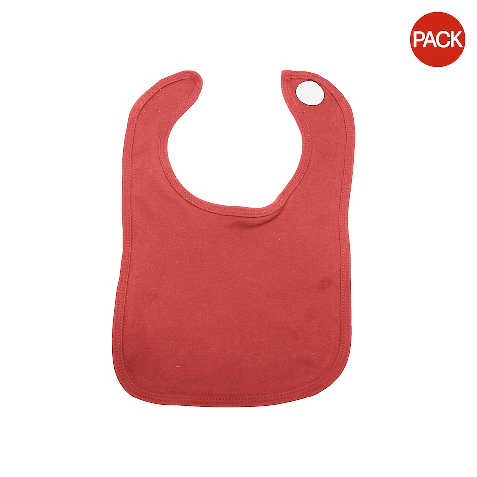 Babybugs Baby Bib / Baby And Toddlerwear (Pack of 2) - Red - One Size