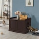 image 7 of Yaheetech Pet Litter Box with Spacious Storage Space White | One Size