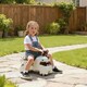 image 1 of AIYAPLAY Kids Ride On Car, Dinosaur Shape Toddler Walker | Cream