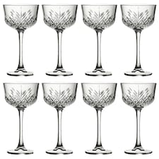 Pasabahce Timeless Cocktail Goblets 160ml | Clear | 8