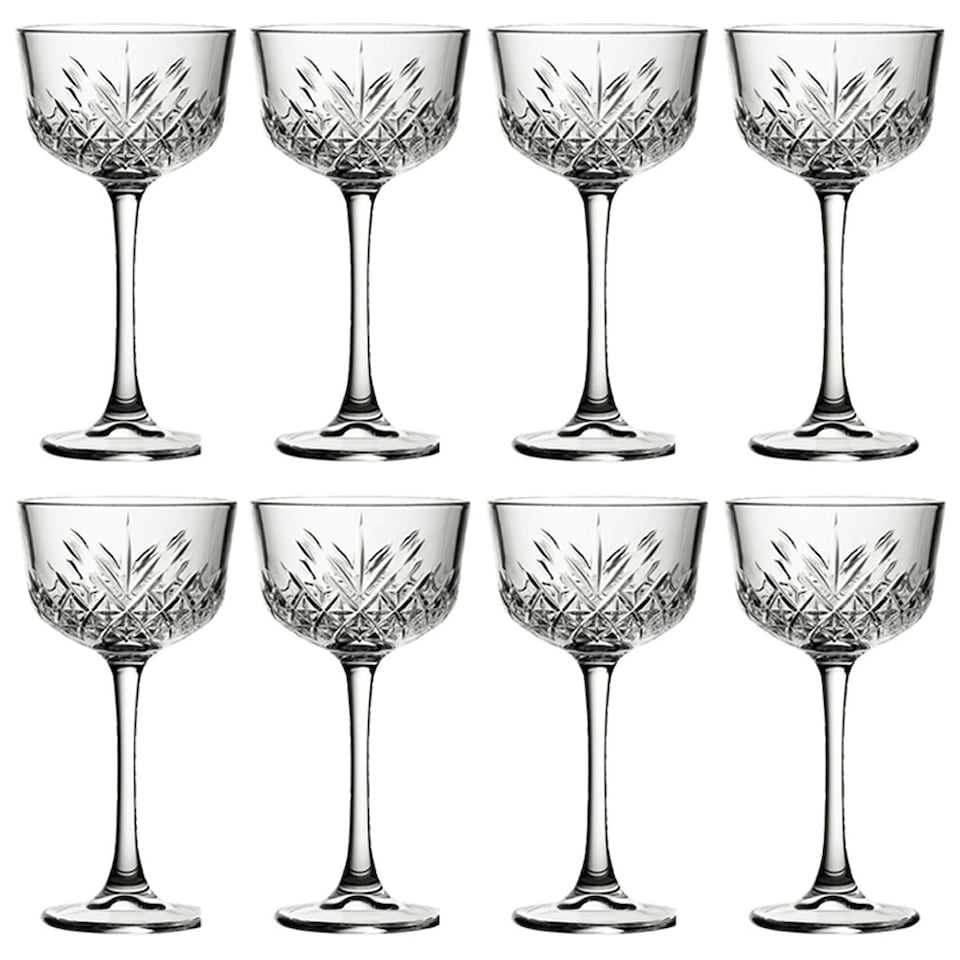 image 1 of Pasabahce Timeless Cocktail Goblets 160ml | Clear | 8