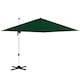 image 1 of Outsunny 3 x 3(m) Cantilever Roma Parasol Garden Umbrella with Cross Base Green