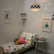 image 1 of ValueLights Weaver Blue Ceiling Pendant Shade