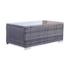 image 3 of Dunham Grey 4 Seat Rattan Sofa Set with Coffee Table
