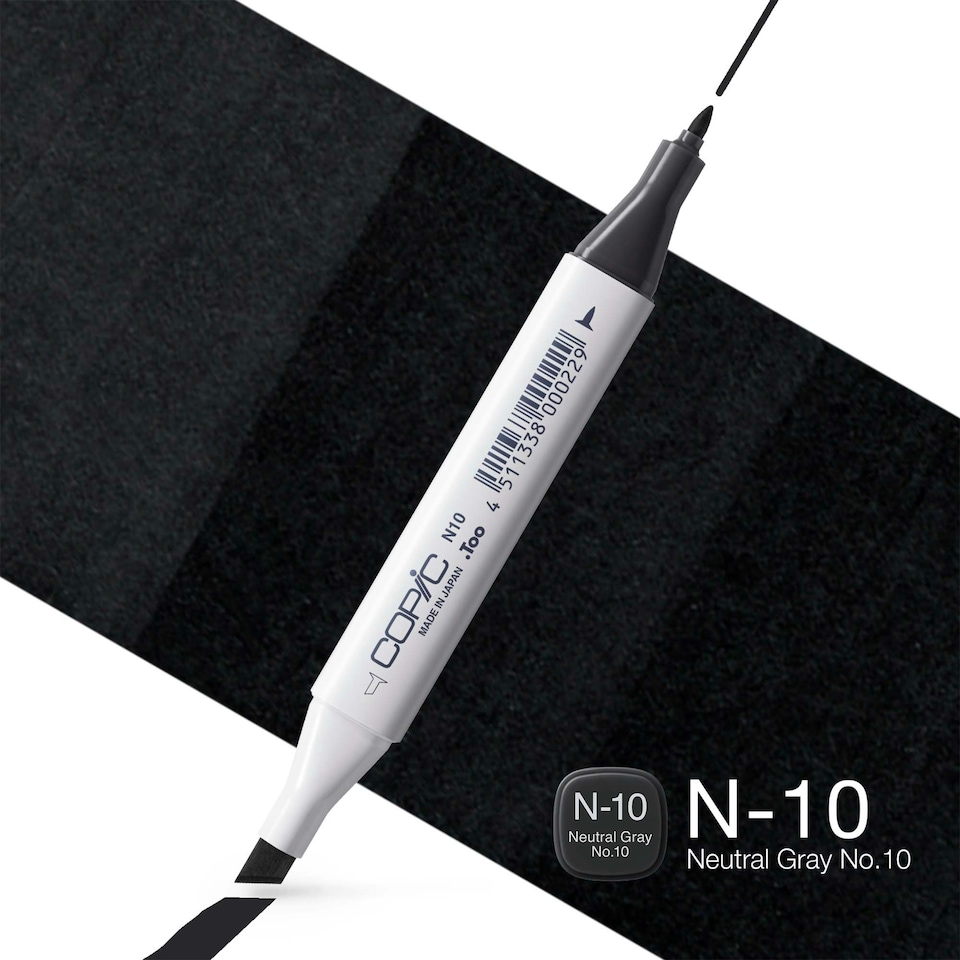 image 1 of Copic Sketch Marker, Neutral Gray No.10, Single Pen