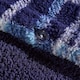 image 4 of OHS Ultra Soft Tartan Check Teddy Duvet Cover Set Blue | Navy | Super King
