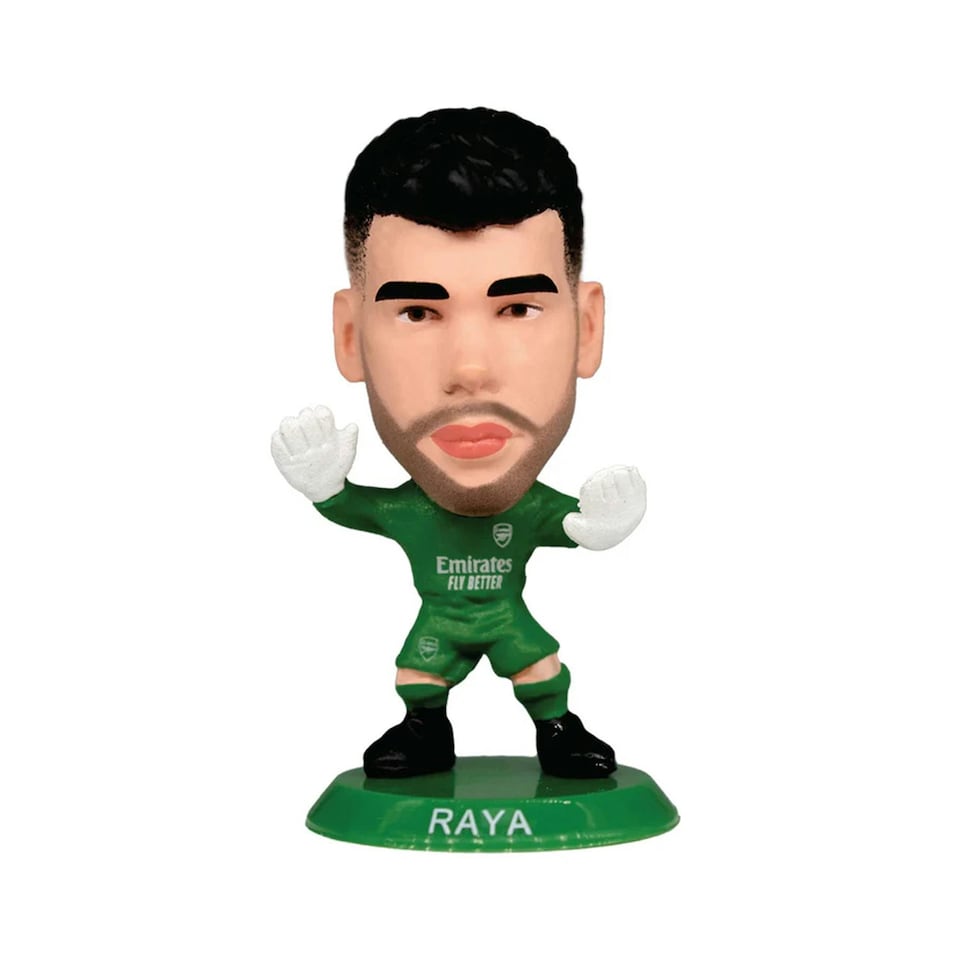 image 1 of Arsenal FC David Raya SoccerStarz Football Figurine - Multicoloured - One Size