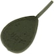 image 1 of NGT 3oz In-line Flat Pear Leads - Dark Green
