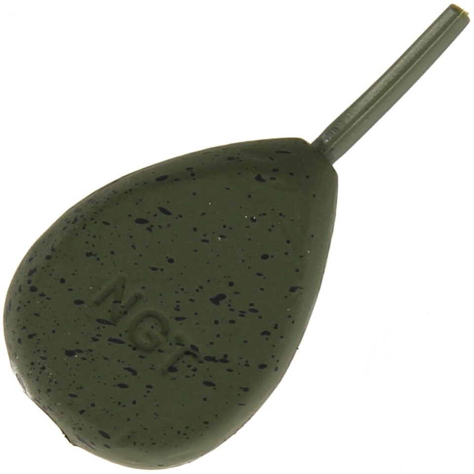 image 1 of NGT 3oz In-line Flat Pear Leads - Dark Green