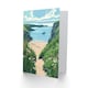 image 2 of Barafundle Bay Seaside Spring Flowers Wales Him Her Birthday Card