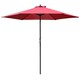 image 1 of Outsunny 2.8m Patio Umbrella Parasol Outdoor Table Umbrella 6 Ribs Wine Red