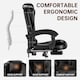 image 3 of Rattantree Executive High Back Office Chair Ergonomic PU Leather Recliner