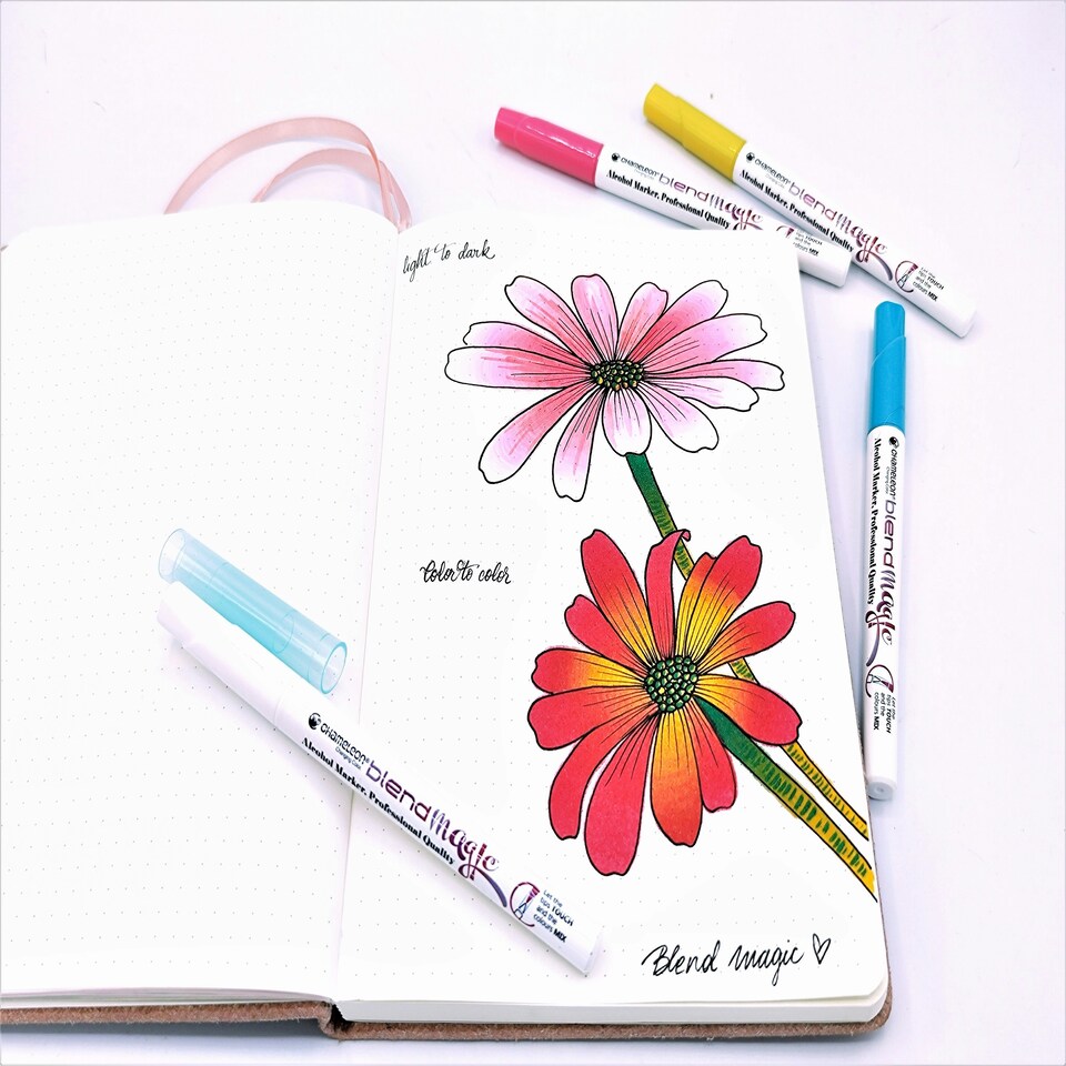 image 1 of Chameleon Blend Magic Primary 7 Pen Set