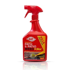 Doff Path Patio Weedkiller Ready To Use Systemic Weed Control 1L Spray Bottle