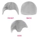 image 6 of Pack of 1 Bald Cap - White White | One Size