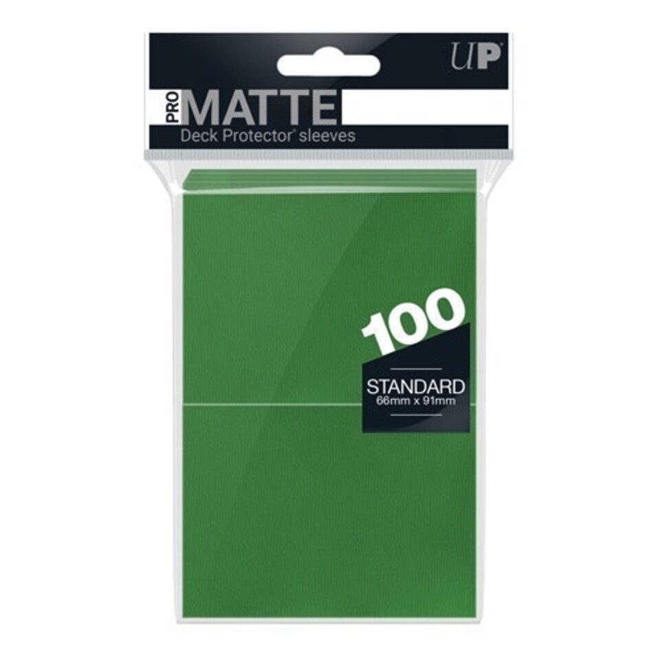 Ultra PRO - PRO-MATTE Standard Sleeves (100) - Green