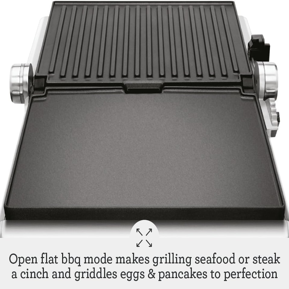 image 1 of Sage The Smart Grill Pro, Brushed Stainless Steel