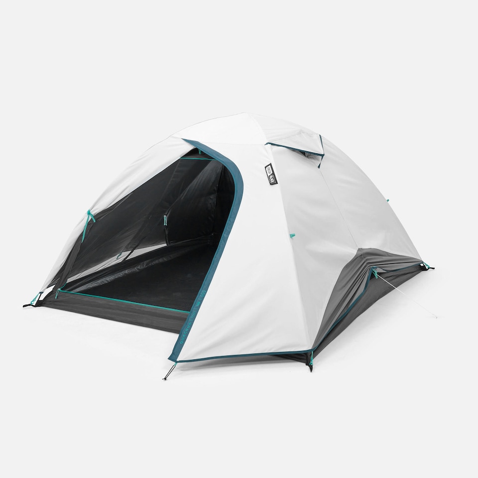 image 1 of Decathlon 3-person camping tent, MH100 - Fresh & Black