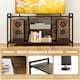 image 5 of COSTWAY TV Stand for 55 Inches Entertainment Center Brown Brown