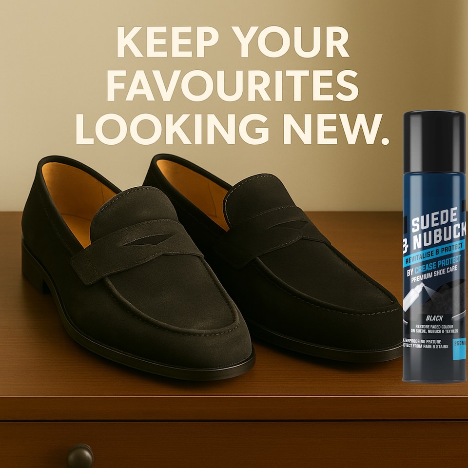 image 1 of Suede & Nubuck Renovator Spray - Revitalise & Protect - 250ml - Black