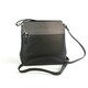 image 1 of Eastern Counties Leather Womens/Ladies Opal Leather Handbag - Black/Dark Grey - One Size | Black