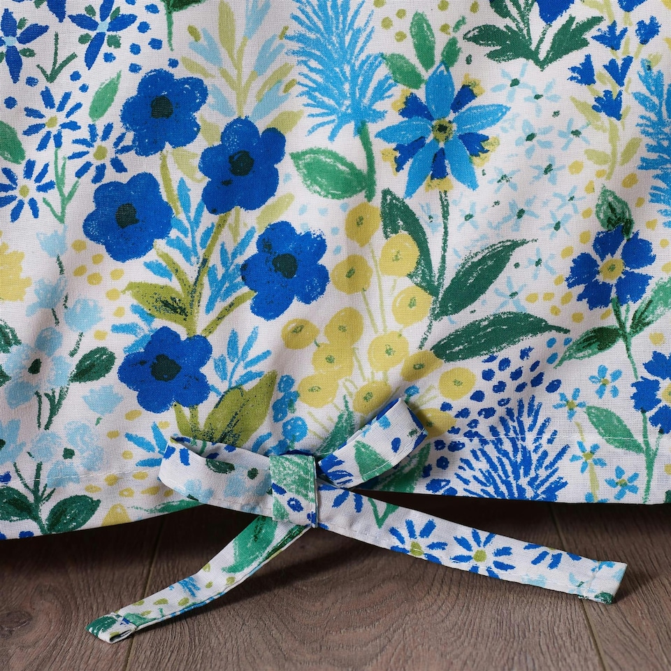 image 1 of Catherine Lansfield Tilly Floral Blue Duvet Cover Set Blue | Double